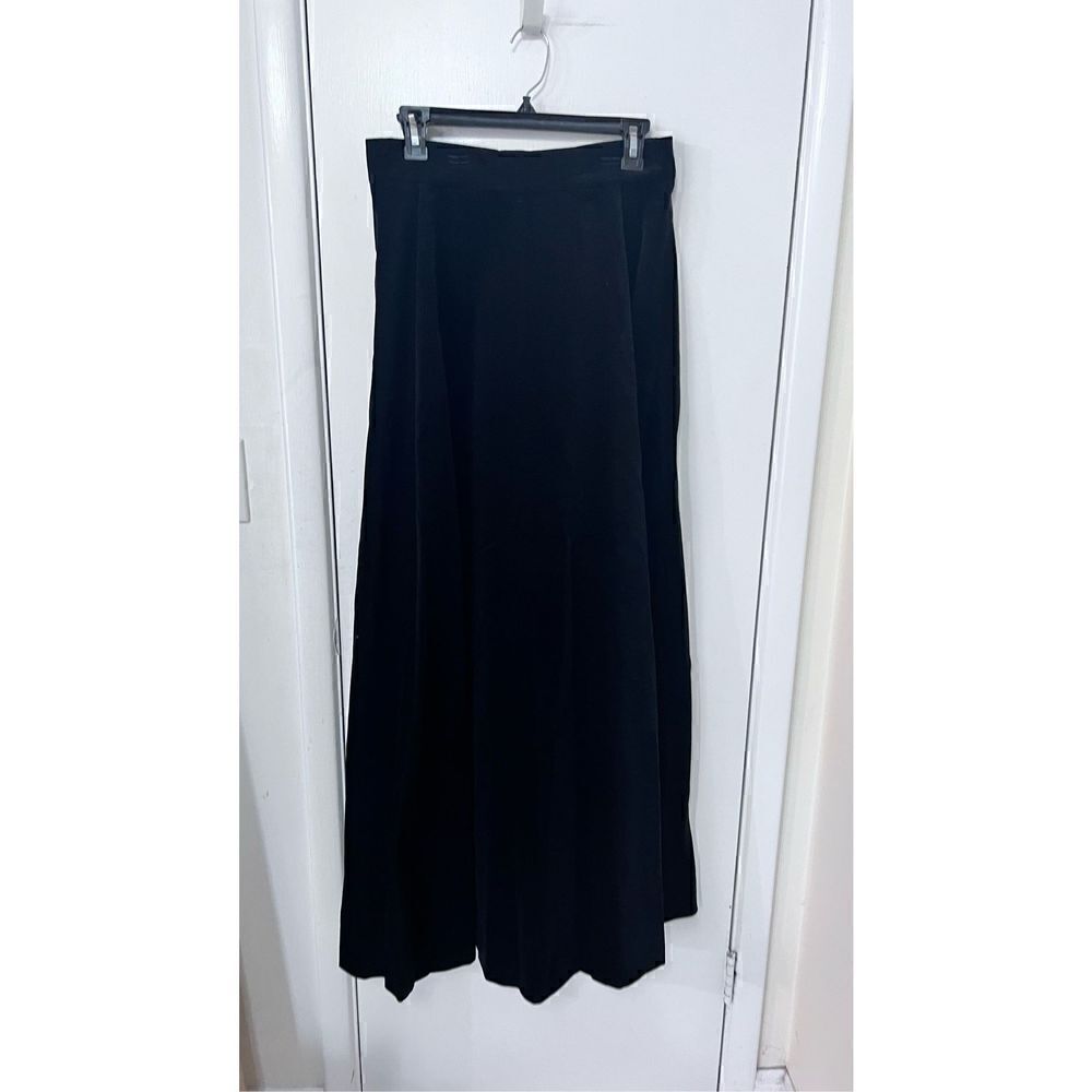 VALENTINA CARRANO VELVET BLACK MAXI SKIRT BEAUTIFUL L (SEE MEASUREMENTS)